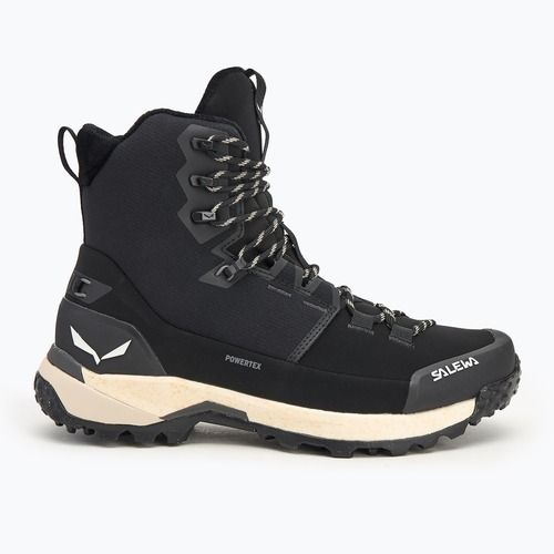 Дамски обувки за трекинг Salewa Puez Winter Mid Ptx black / black