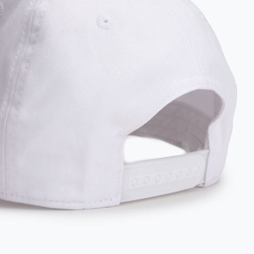 New Balance 6 панел структуриран Snapback шапка бяло