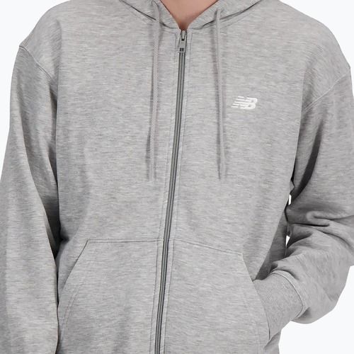Мъжки суитшърт New Balance Stacked Logo French athletic grey