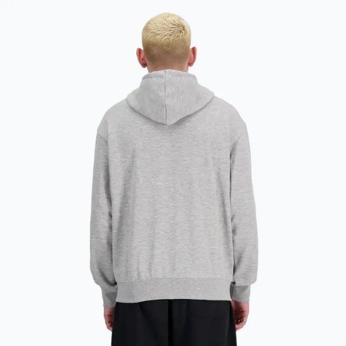 Мъжки суитшърт New Balance Stacked Logo French athletic grey