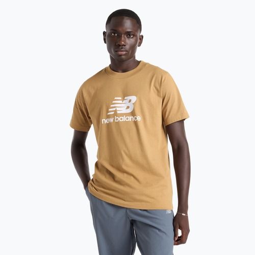 Мъжка тениска New Balance Stacked Logo great plains