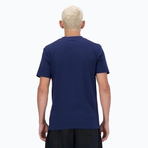 Мъжка тениска New Balance Stacked Logo navy
