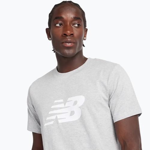 Мъжка тениска New Balance Graphic V Flying athletic grey