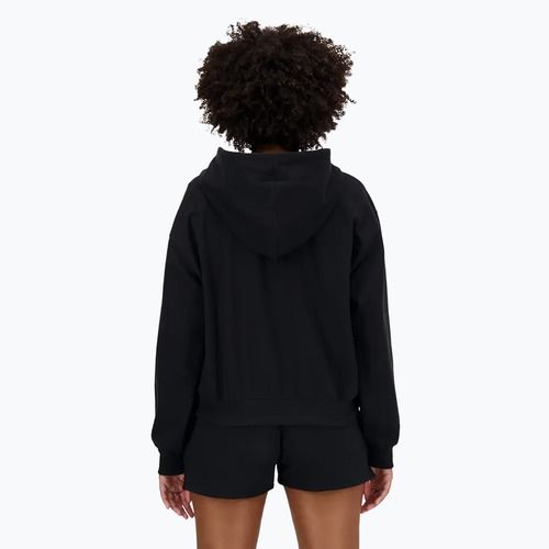 Дамски суитшърт New Balance French Terry Full Zip black