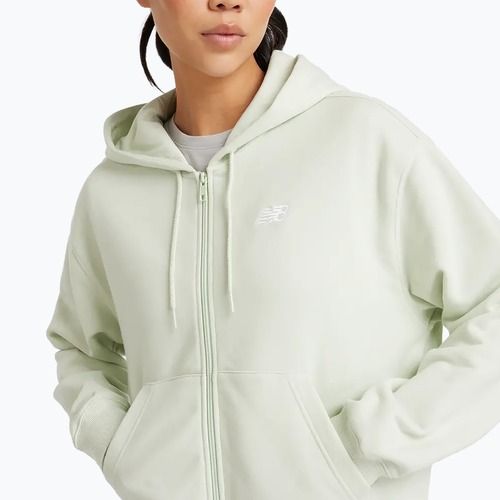 Дамски суитшърт New Balance Fleece Hoodie athletic grey
