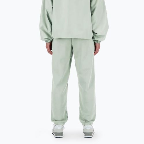 Дамски панталон New Balance French Terry Jogger natural mint