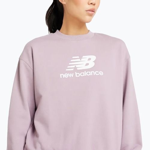 Дамски суитшърт New Balance French Terry Stacked icewine