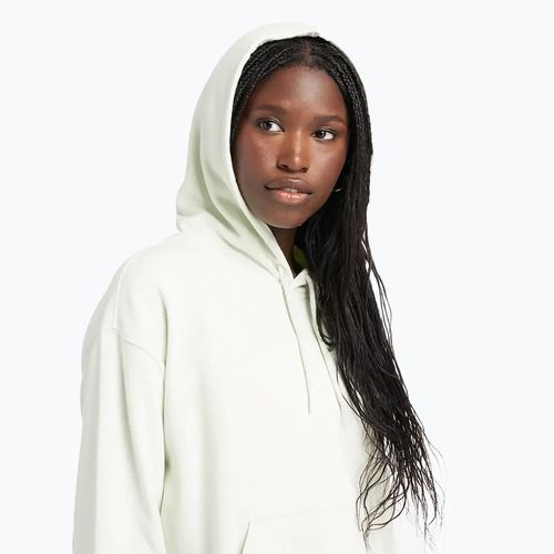 Дамски суитшърт New Balance French Terry Small Logo Hoodie natural mint