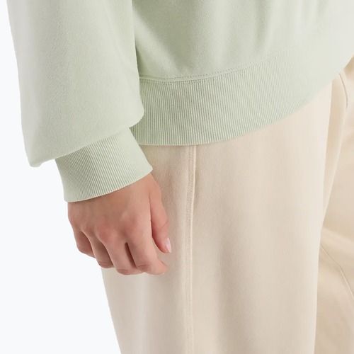 Дамски суитшърт New Balance French Terry Small Logo natural mint