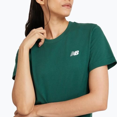 Дамска тениска New Balance Essentials Night Watch Green