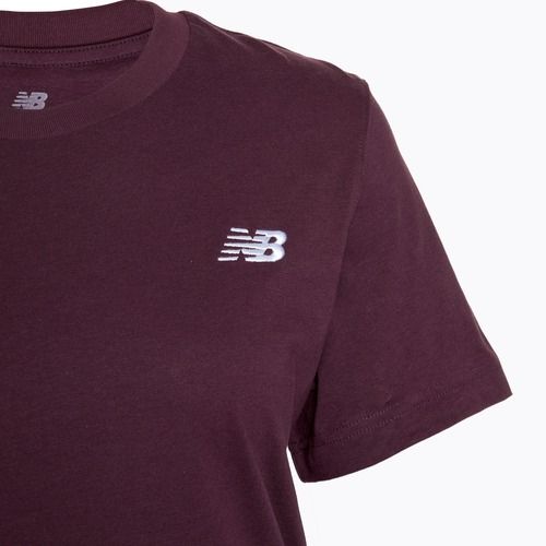 Дамска тениска New Balance Essentials Jersey plum brown