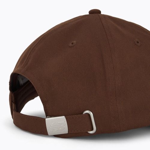 Бейзболна шапка New Balance 6 Panel Linear Logo richoak