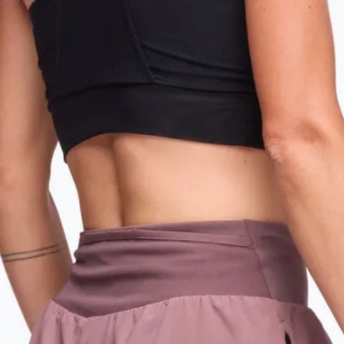 Дамски шорти за бягане HOKA Glide 4" smokey quartz