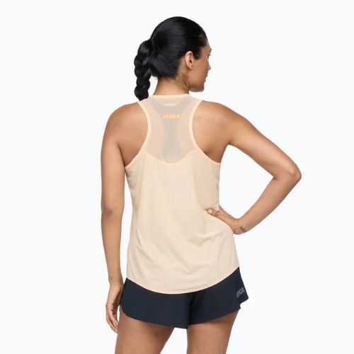 Дамски потник за бягане HOKA Airolite Run Tank cloudless/marathon