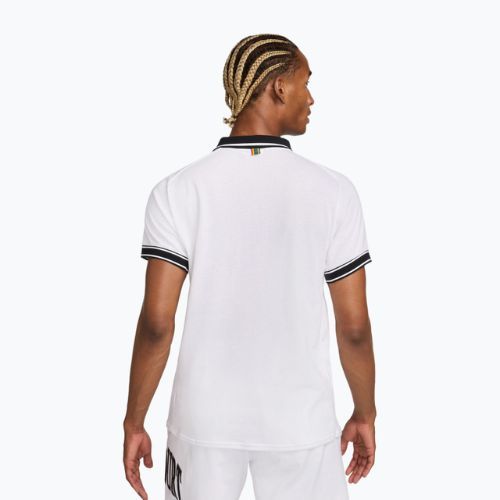 Мъжка поло фланелка за тенис Nike Court Heritage Polo white/black