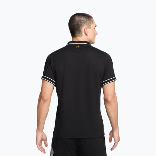 Мъжка тенис-поло блуза Nike Court Heritage Polo black/white