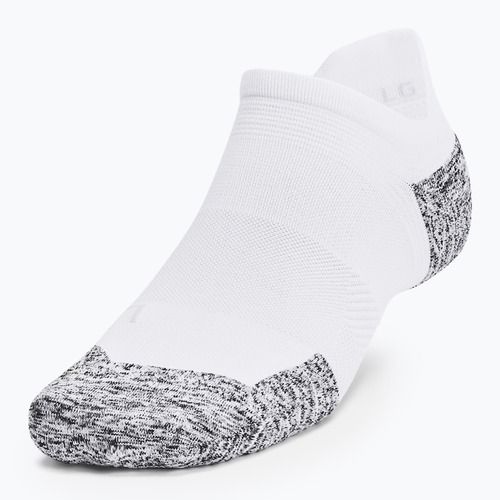 Чорапи за бягане Under Armour Dry Run Cushion No Show 3 чифта white/halo gray/reflective