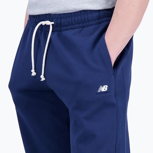 Мъжки спортни панталони New Balance Athletics Remastered French Terry blue
