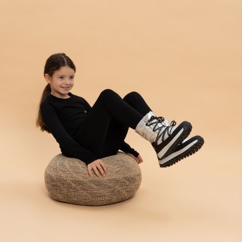 Детски апрески KADVA Haven WaterProof Jrg 3M Thinsulate сребрист