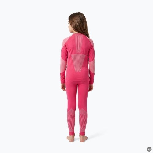 Детски комплект термоактивно бельо KADVA Frosty Jrg Set безшевен розов