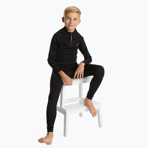 Детски комплект термоактивно бельо KADVA Tyros Set Jr безшевен черен