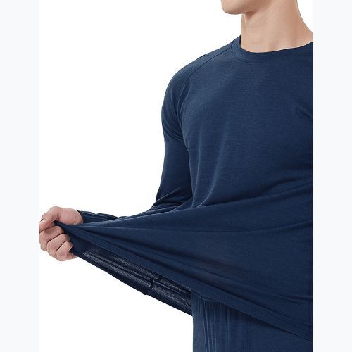 Мъжки комплект термобельо WOOLCANO Merino SET0540 navy blue