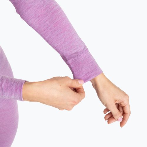 Дамски комплект термобельо WOOLCANO Merino SET0543 лилаво