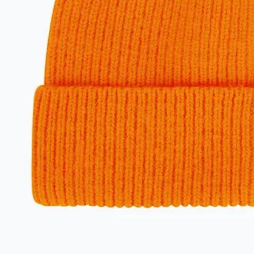 Зимна шапка WOOLCANO Merino HAT0440 оранжева