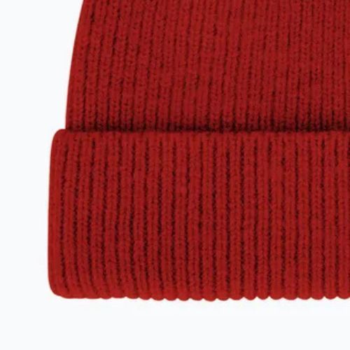 Зимна шапка WOOLCANO Merino HAT0440 червена