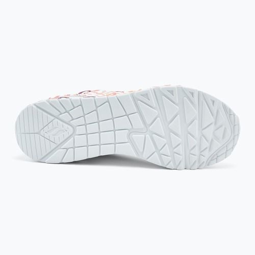 Дамски обувки SKECHERS JGoldcrown Uno Spread The Love white/coral