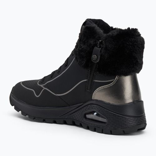 Дамски обувки SKECHERS Uno Rugged Fall Shimmer black/metallic