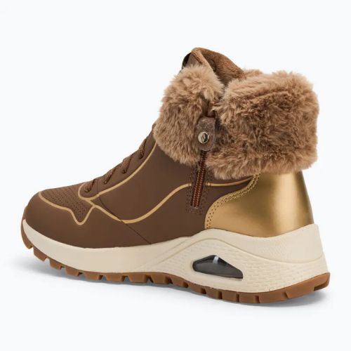 Дамски обувки SKECHERS Uno Rugged Fall Shimmer taupe/metallic