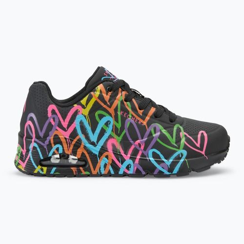 Дамски обувки SKECHERS JGoldcrown Uno Highlight Love black/multicolor