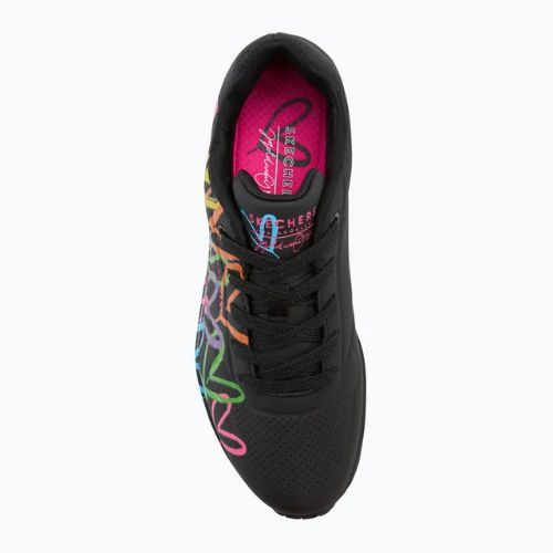 Дамски обувки SKECHERS JGoldcrown Uno Highlight Love black/multicolor