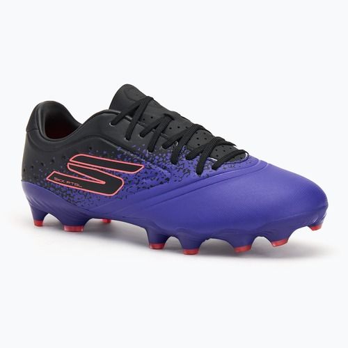 Мъжки футболни обувки Skechers Razor Academy Gold 1.5 FG purple