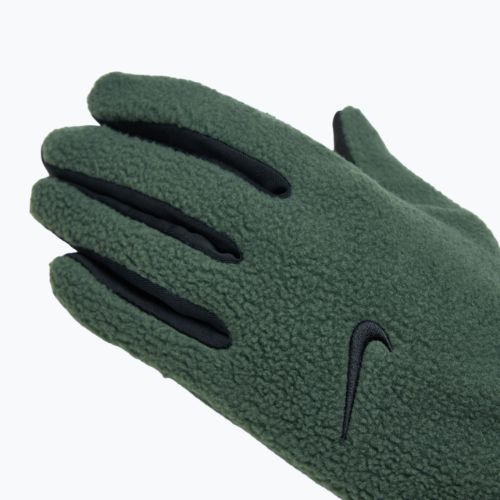 Дамски ръкавици за бягане Nike One Therma-Fit Fleece vintage green/black