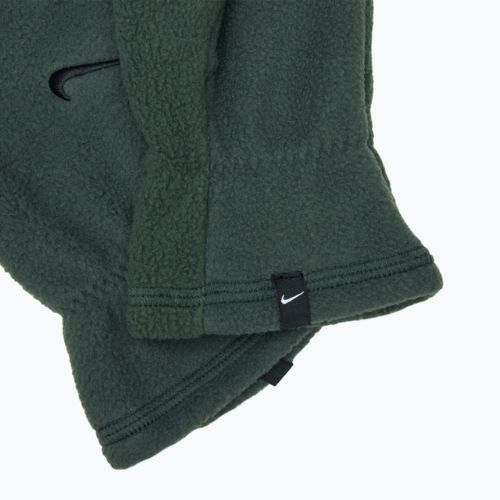 Дамски ръкавици за бягане Nike One Therma-Fit Fleece vintage green/black