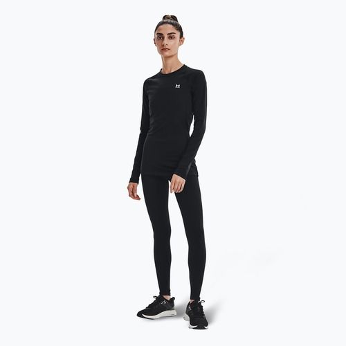 Дамска блуза с дълъг ръкав Under Armour Authentics CG Crew black/white