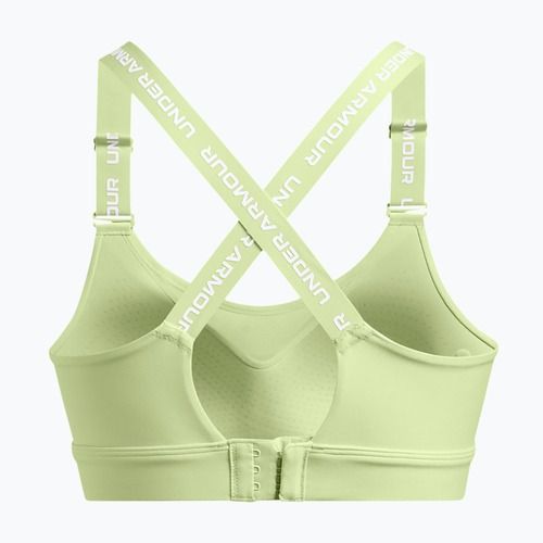Сутиен за тренировки Under Armour Infinity High 2.0 retro green/white