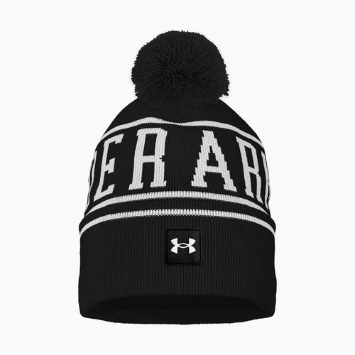 Мъжка зимна шапка Under Armour Halftime Pom Beanie black/white/white