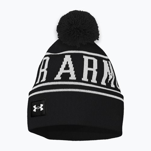 Мъжка зимна шапка Under Armour Halftime Pom Beanie black/white/white