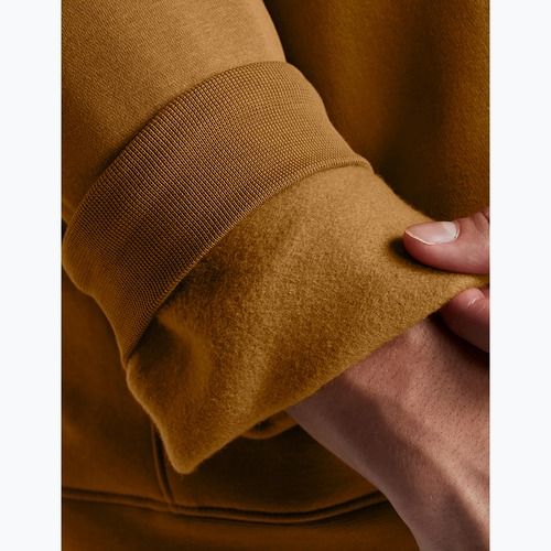 Мъжки суитшърт Under Armour Project Rock Icon Fleece Hoodie yellow ochre/silt