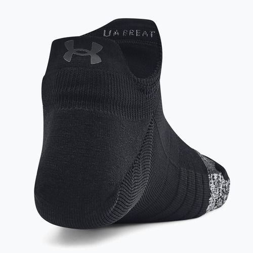 Дамски чорапи за тренировка Under Armour Breathe NS Tab 3 Pack black/black/jet grey