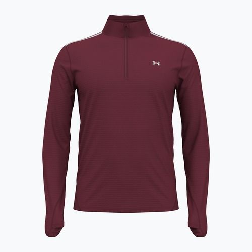 Мъжки суитшърт за бягане Under Armour Vanish CW 1/4 Zip cardinal/reflective