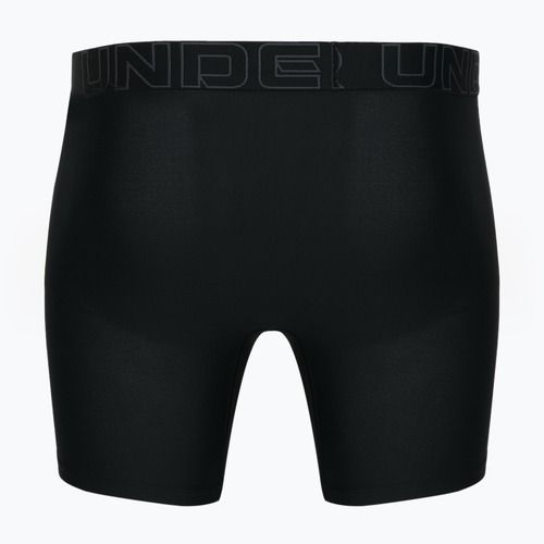 Under Armour Perf Tech 6in мъжки боксерки 3 чифта черни