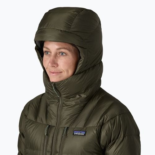 Дамско пухено яке Patagonia Fitz Roy Down Hoody pine needle green