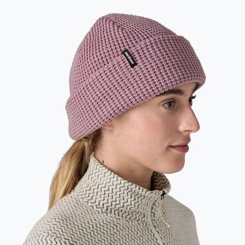 Зимна шапка Patagonia Snowdrifter stormy mauve