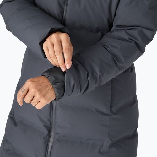 Дамско дълго пухено яке Patagonia Jackson Glacier Down Coat Parka smolder blue