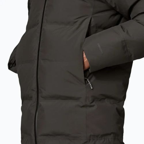 Мъжко пухено дълго яке Patagonia Jackson Glacier Down Parka black