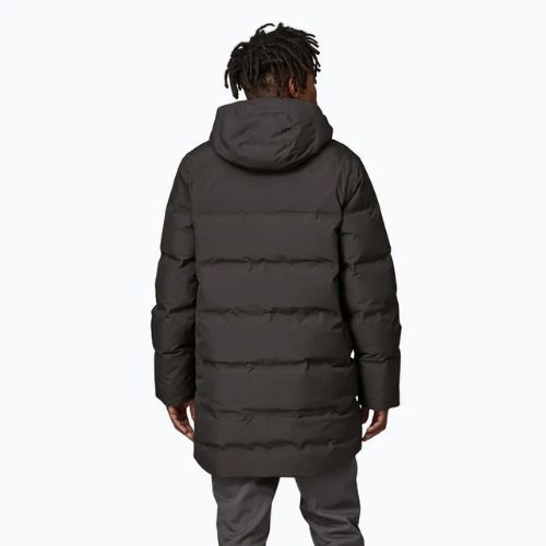 Мъжко пухено дълго яке Patagonia Jackson Glacier Down Parka black